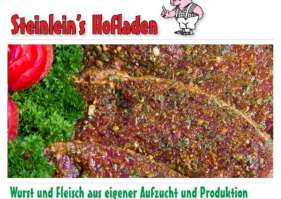 Metzgerei Steinlein Fränkische Schweiz Unser frisches Grillfleisch perfekt zum grillen