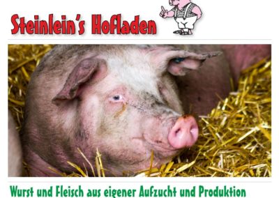 Metzgerei Steinlein Fränkische Schweiz Wurst und Fleisch aus eigener Aufzucht und Produktion